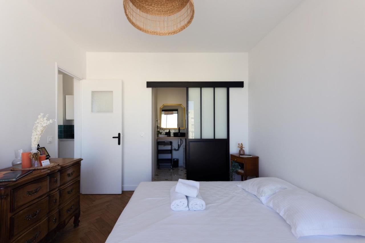 LA PHOCÉENNE - Bel appartement avec vue idéalement situé Marsella Exterior foto